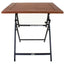 Florabest Natural Wood Foldable Table OG2373