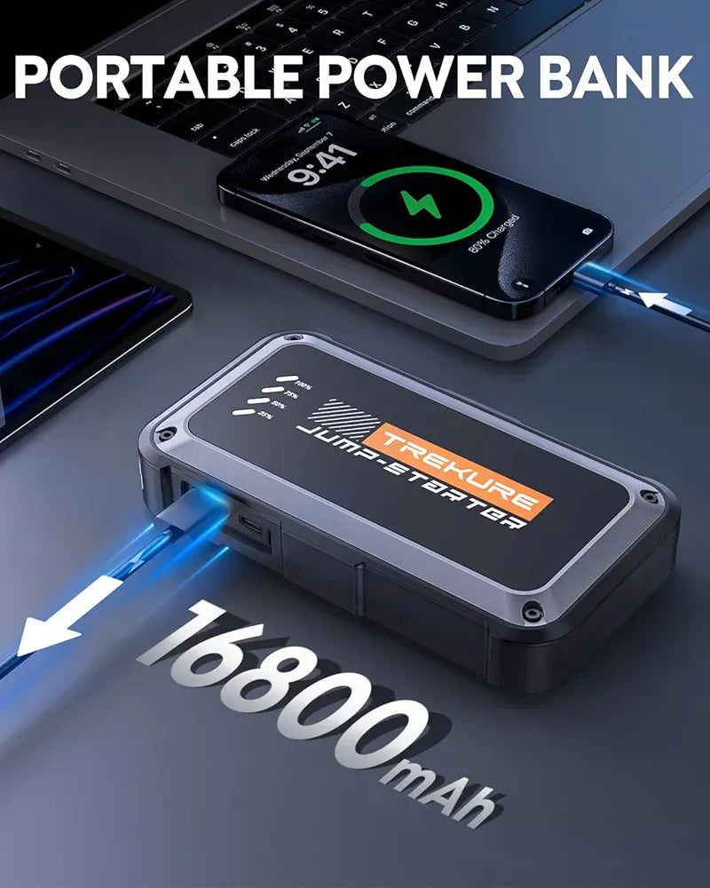 TREKURE JUMP STARTER 16800MAH CP6842ZT
