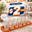 6pcs Crystal Tea Cups KW6183QN