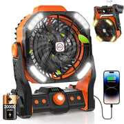 PORTABLE DOUBLE FAN POWERBANK HA2378