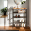 Console Wood & Metal Stand HA8002