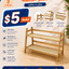 Rattan Serving Organizer Stand KW4173QZ