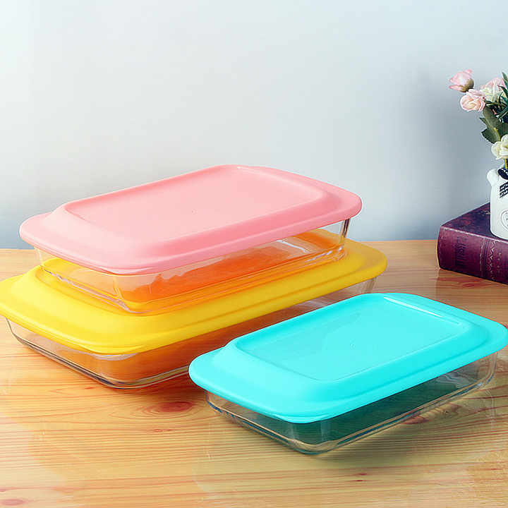 Oven Glass Food Storage 3 pcs HA8006