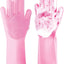 Silicone Washing Gloves KT2396