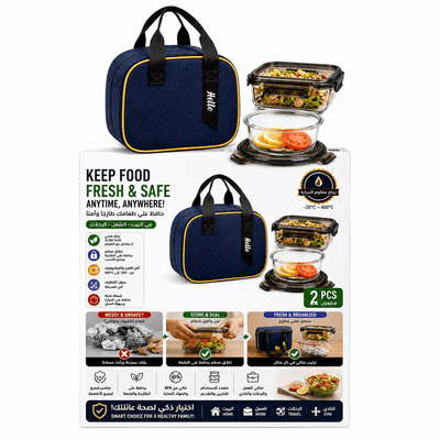 Glass Lunch Box Set PC3158QW