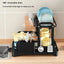 Drainable kitchen rack 2 tier