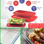 Diamond Oven Glass Tupperware 3pcs Set