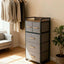 Modern Wood & Metal Drawer Stand HA8003