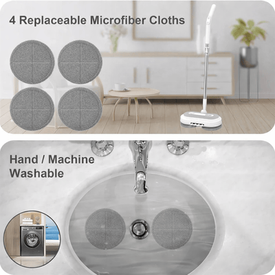 Cordless Dual Spin Spray Mop HA6027