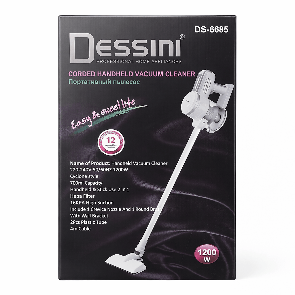 Dessini 700W corded Vaccuum Cleaner HA6008