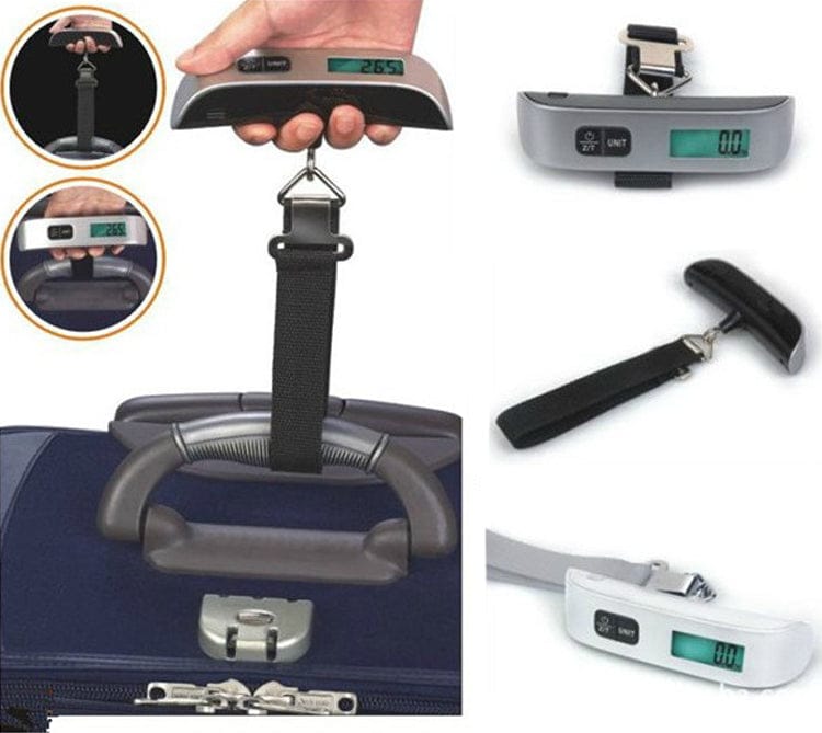 Portable Traveler Luggage Scale LCD Display HA22250