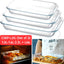 Diamond Oven Glass Tupperware 3pcs Set