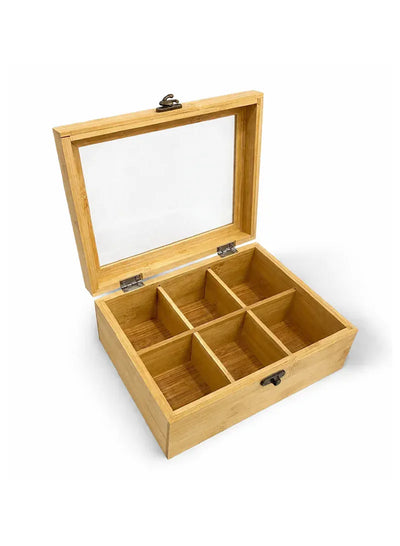 WOOD TEA BOX