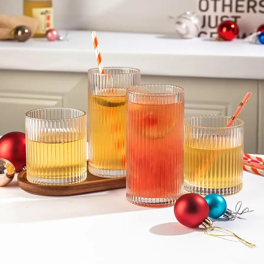 Glass Cups Set 6 pcs KW9104YJ