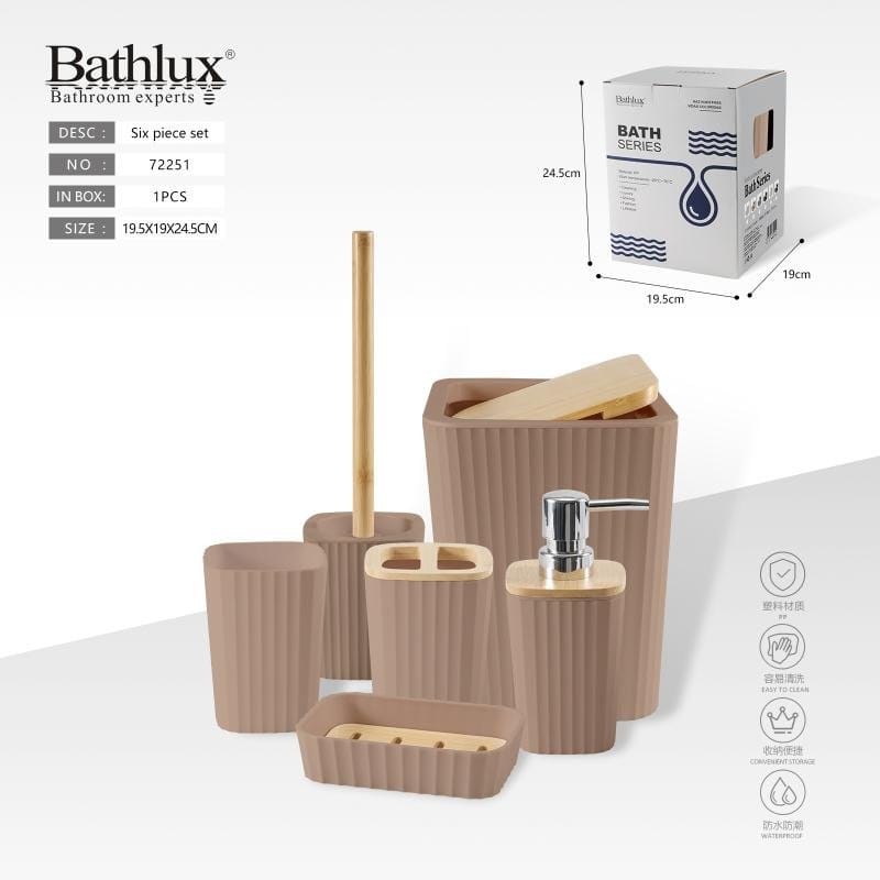 Bathlux Full Set 10pcs HA8004
