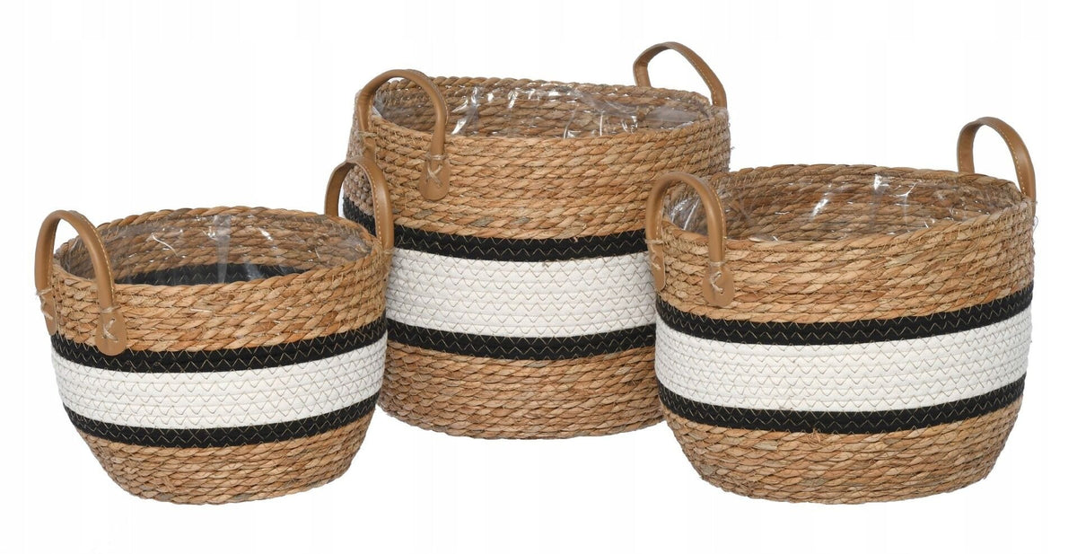Natural baskets with Handle