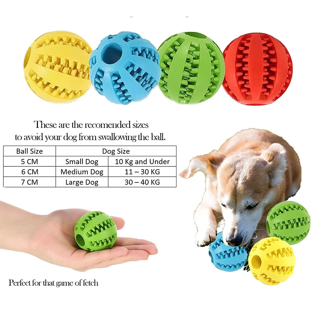 Rubber Feeder Pet Ball