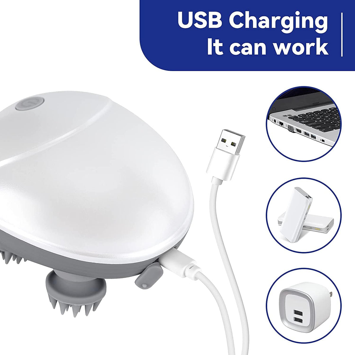Smart Scalp Massager IPX7 EA1093