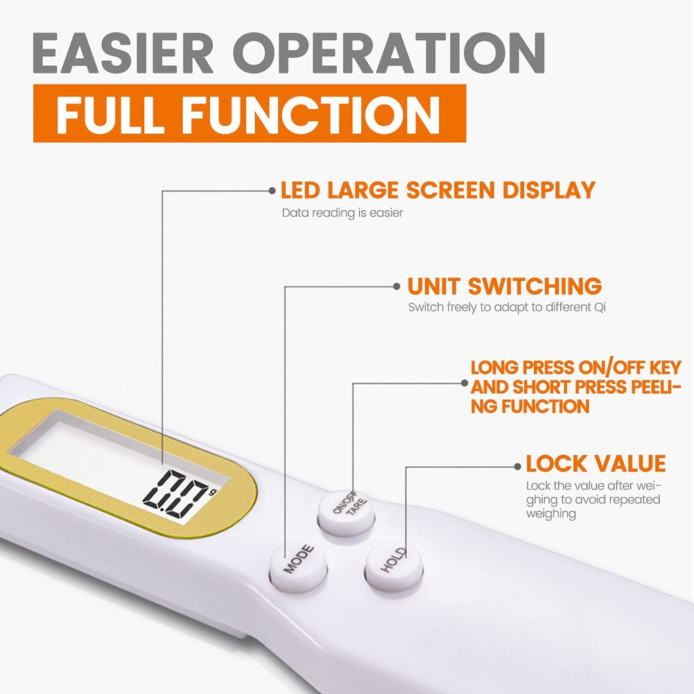 0.1g Precision Digital Scale Spoon