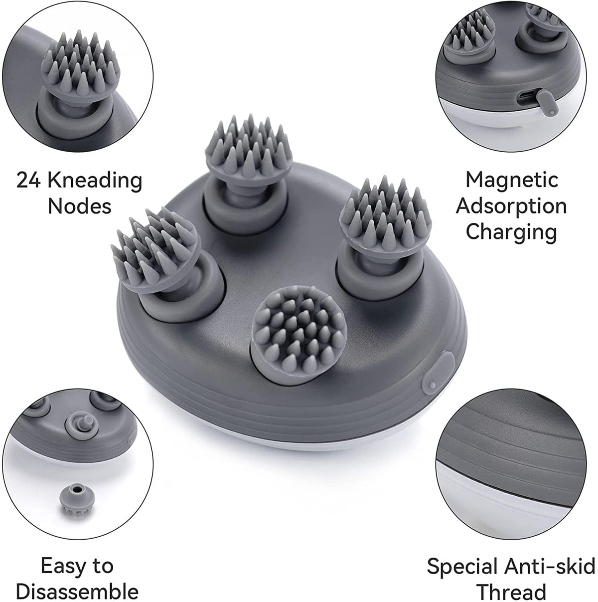 Smart Scalp Massager IPX7 EA1093