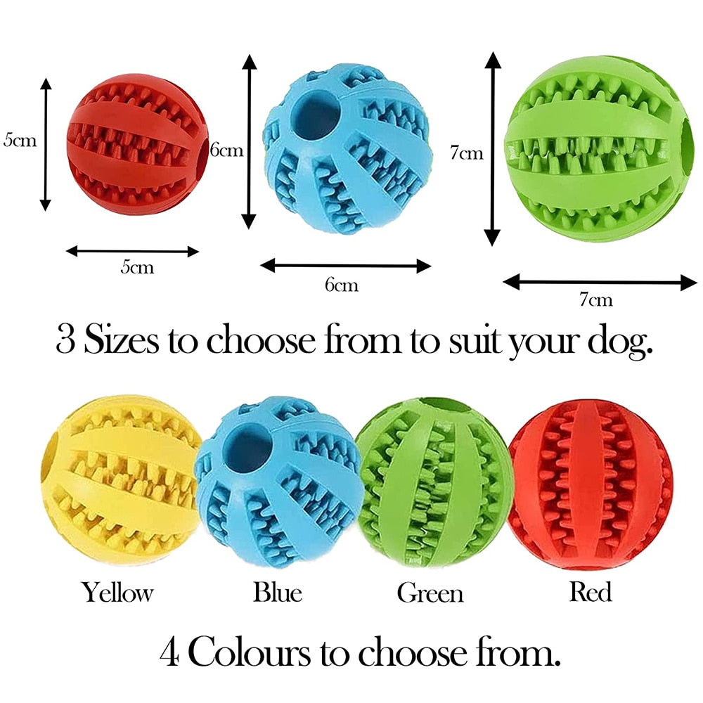 Rubber Feeder Pet Ball