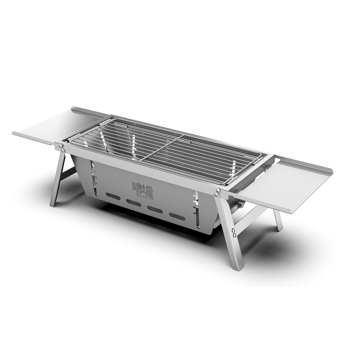 Folding Stainless Steel BBQ Grill