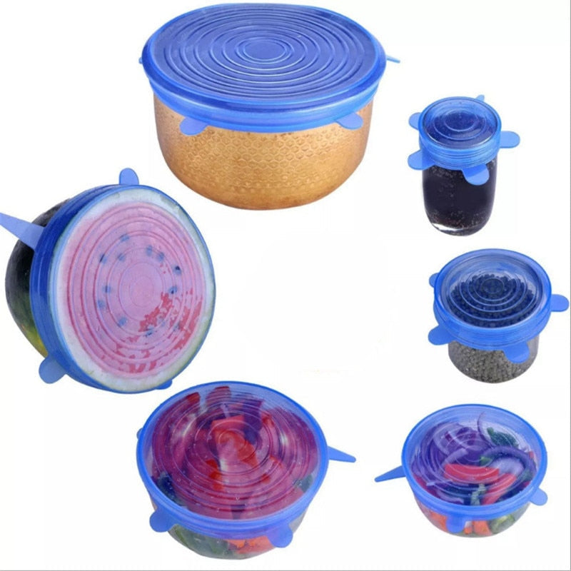 Silicone Food Lid set