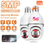 5G Wifi 5MP Bulb Camera FR1556