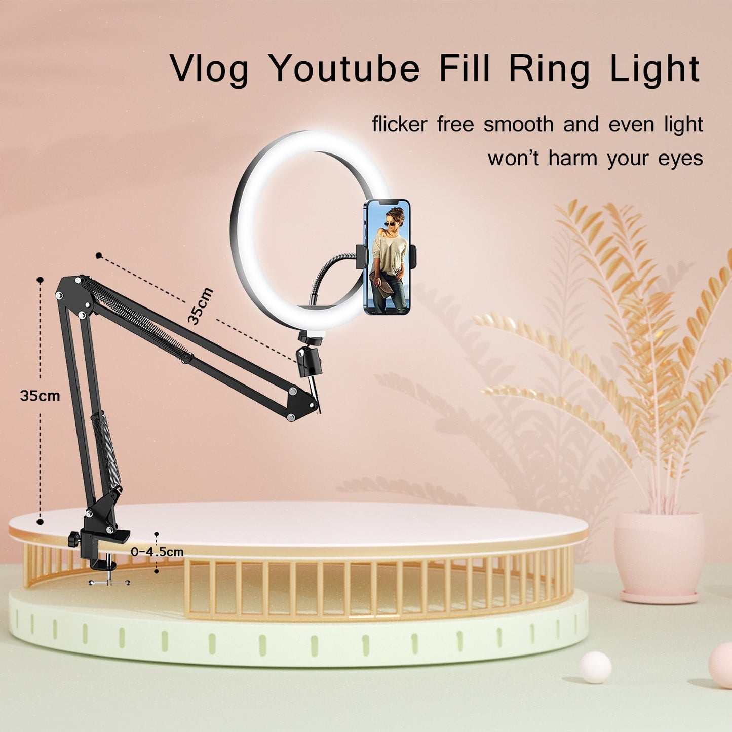 Table Ring Light