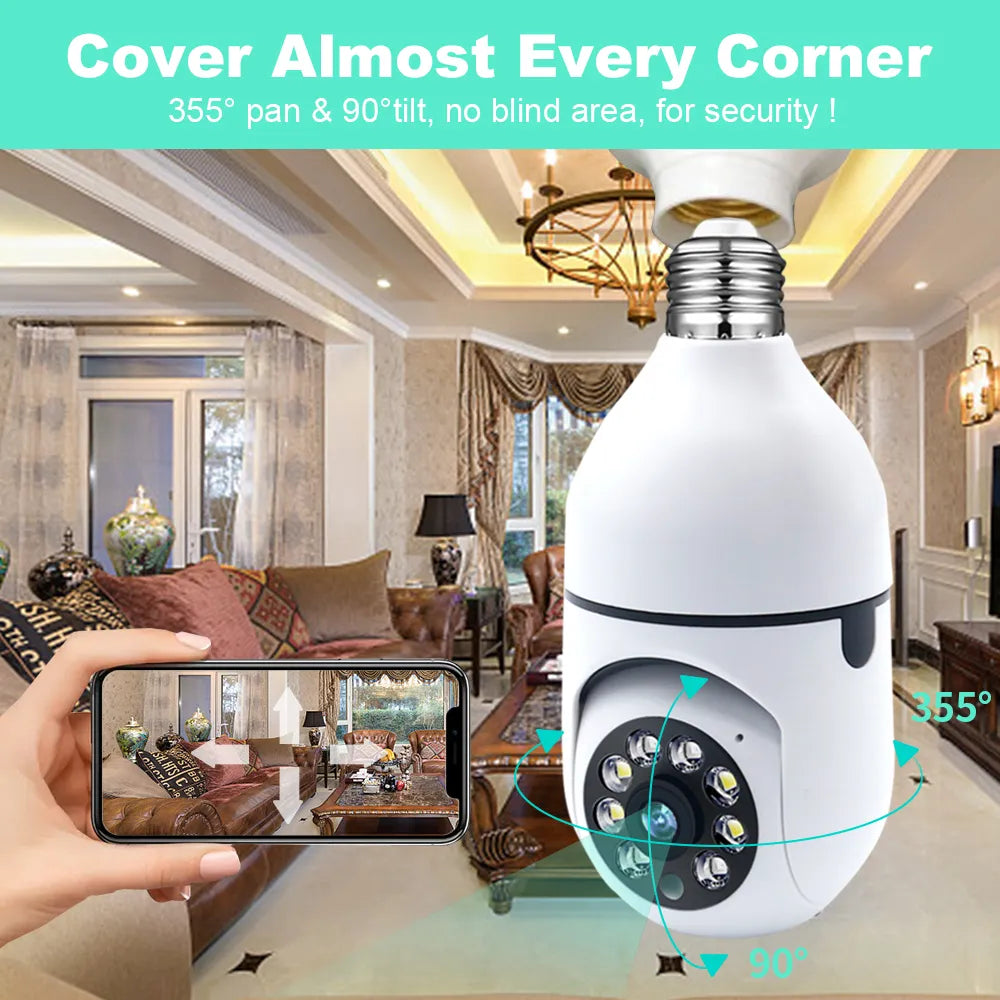 5G Wifi 5MP Bulb Camera FR1556