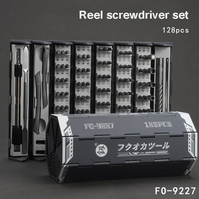 128 Pcs Screwdriver Set