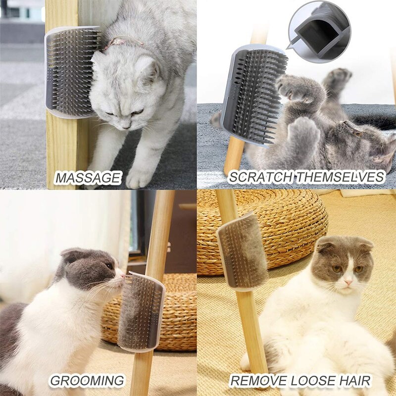 Corner Massage Pet Brush