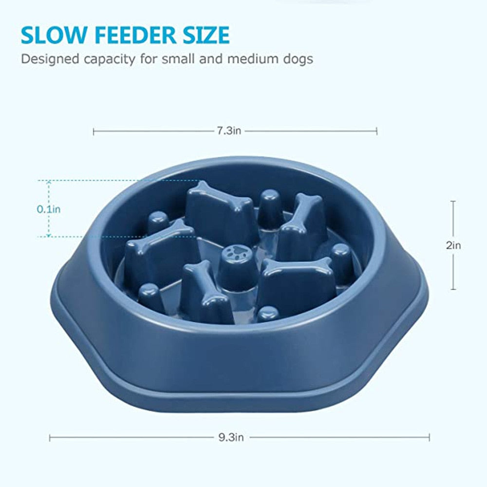 Slow Feeder Pet  Bowl